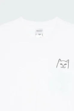 Lord Nermal Pocket Tee LS - T-shirt | Blanc*RIPNDIP New