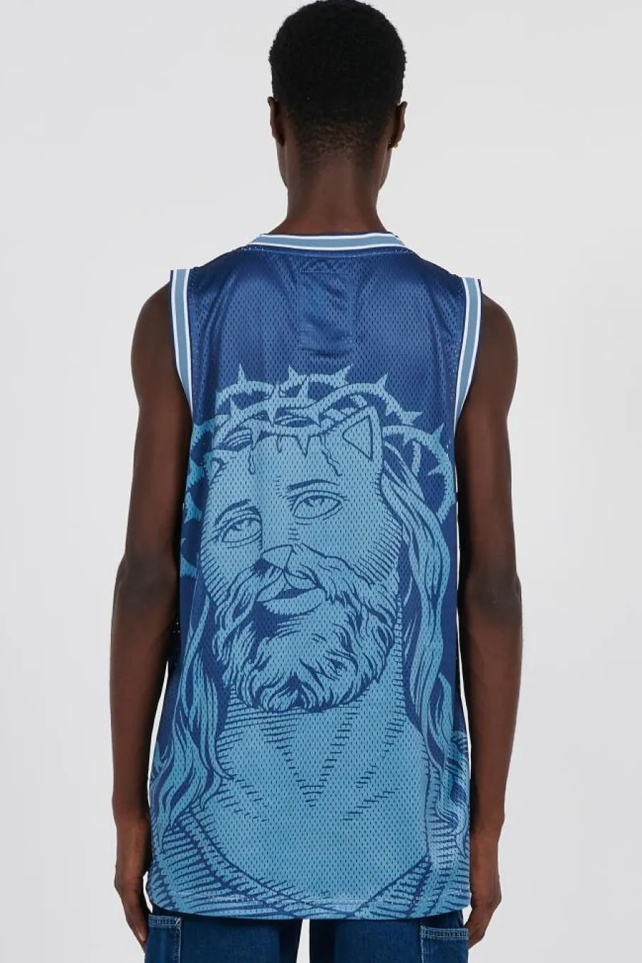 Lord Savior Nerm Basketball Jersey - Jersey | Bleu*RIPNDIP Outlet