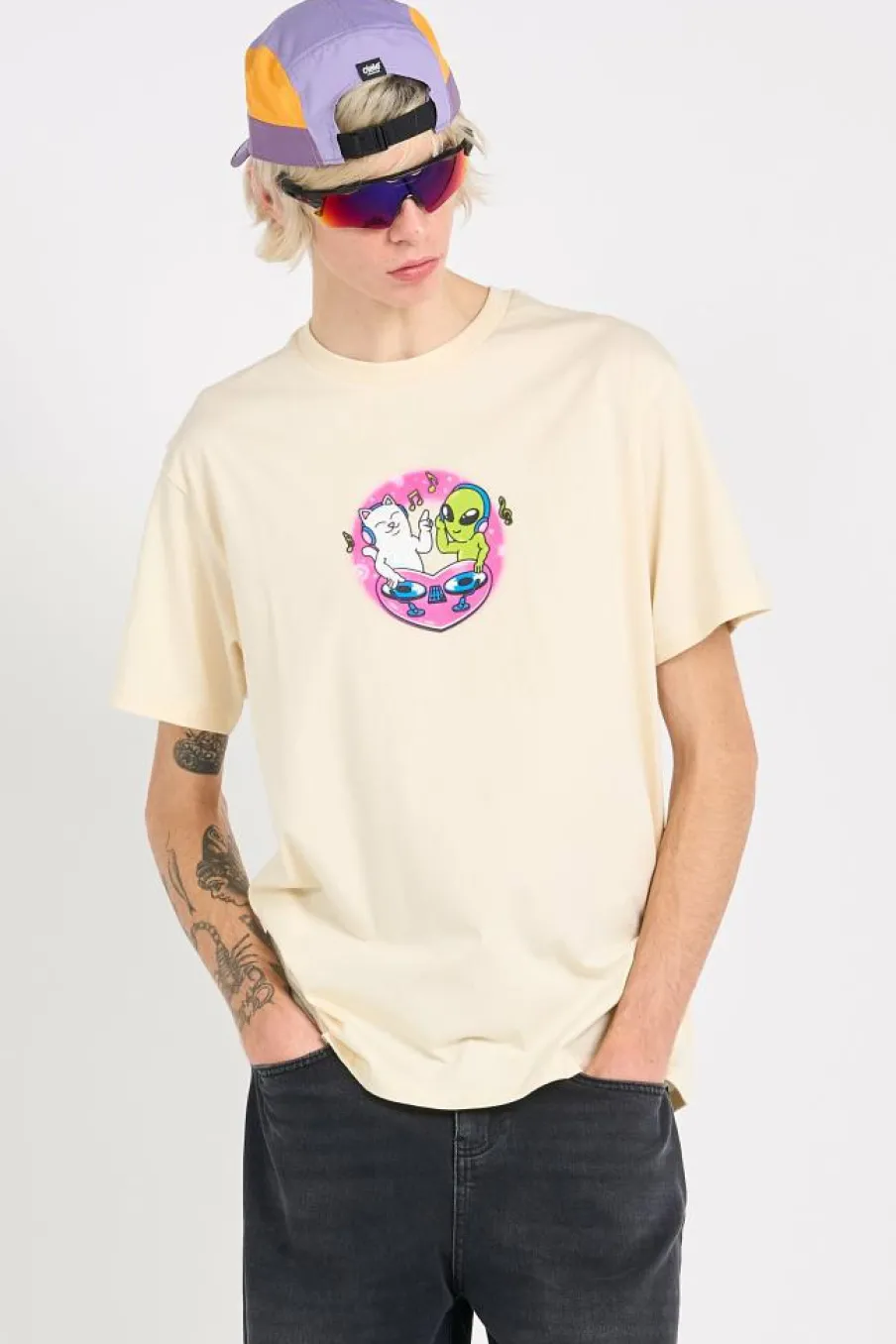 LOVE IS RIPND - T-shirt | Beige*RIPNDIP Discount