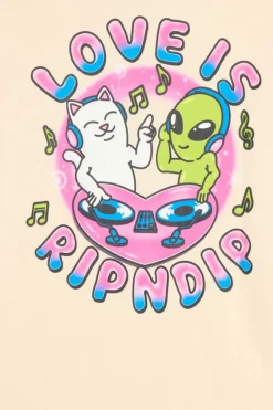 LOVE IS RIPND - T-shirt | Beige*RIPNDIP Discount