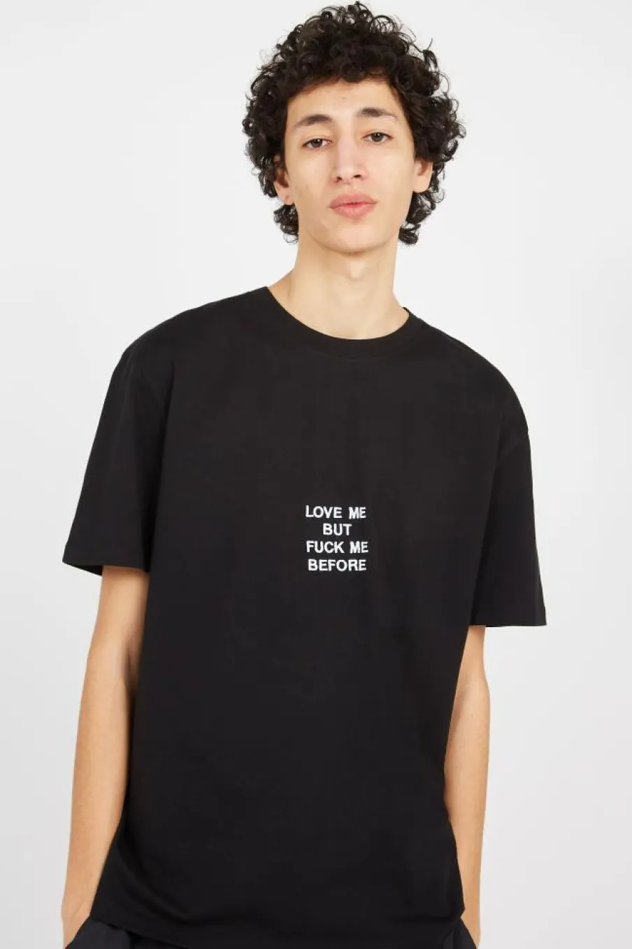 Love me but fuck me before - T-shirt | Noir*ENCRE Online