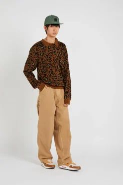 L/S Arlo Polo - Polo | Marron*CARHARTT WIP Sale