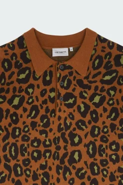 L/S Arlo Polo - Polo | Marron*CARHARTT WIP Sale
