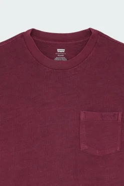 LS AUTHENTIC PKT TEE - T-shirt | Rouge*LEVI'S Online
