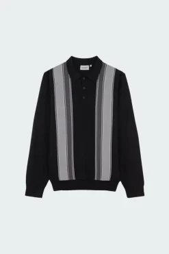 L/S Kendricks Polo - Polo | Noir*CARHARTT WIP Clearance