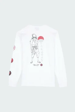 LS SASUKE - t-shirt x naruto | Blanc*TEALER Hot