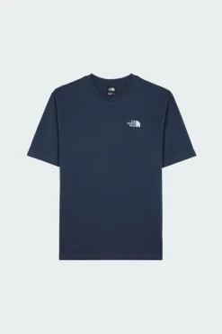 M SS ESSENTIAL OVERSIZE TEE - T-shirt | Bleu*THE NORTH FACE Hot