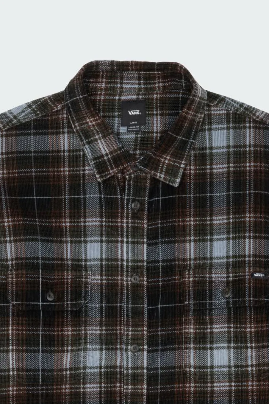 MAYHILL LS WOVEN BLACK/BLUE MIRA - Chemise | Multicolore*VANS Online