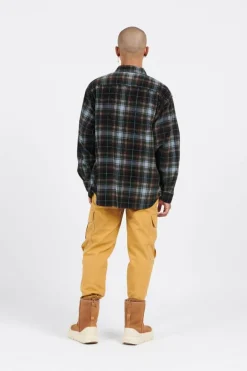 MAYHILL LS WOVEN BLACK/BLUE MIRA - Chemise | Multicolore*VANS Online
