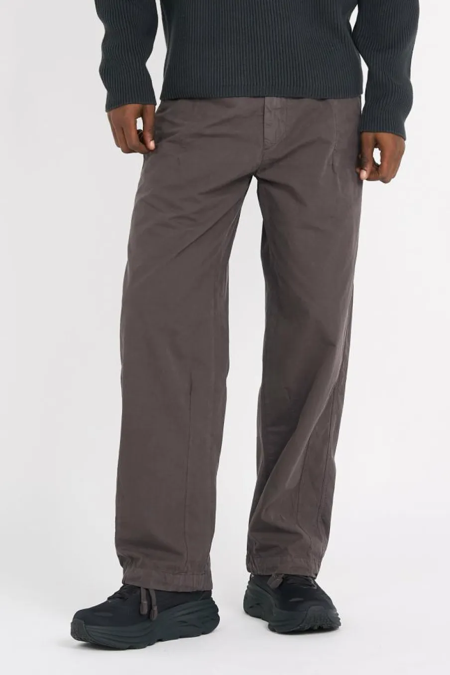 MICROREPS BOXY PANTS - Pantalon | Gris*C.P. COMPANY Discount