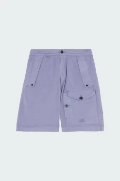 MICROREPS CARGO SHORTS - Short | Bleu*C.P. COMPANY