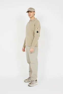MICROREPS LOOSE PANTS - Pantalon | Kaki*C.P. COMPANY Outlet