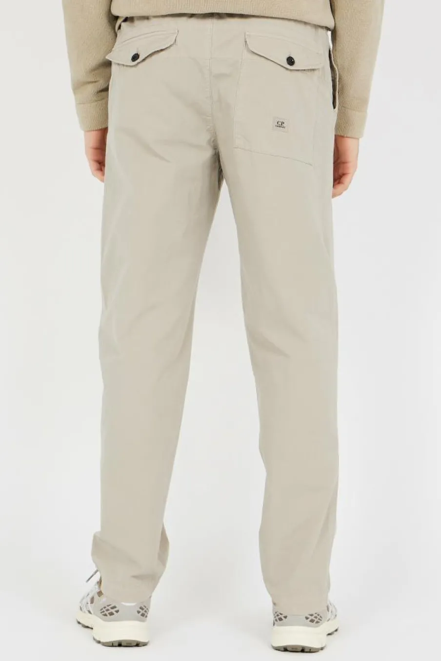 MICROREPS LOOSE PANTS - Pantalon | Kaki*C.P. COMPANY Outlet