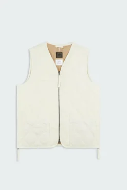MILITARY ZIP V-NECK - Doudoune | Blanc*TAION Outlet