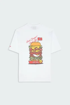 MLB BURGER GRAPH - T-shirt | Blanc*NEW ERA New