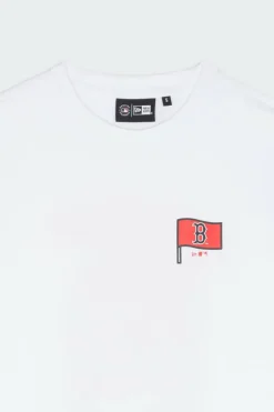 MLB BURGER GRAPH - T-shirt | Blanc*NEW ERA New
