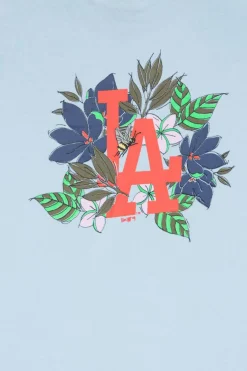 MLB FLORAL GRAPHI - T-shirt | Bleu*NEW ERA
