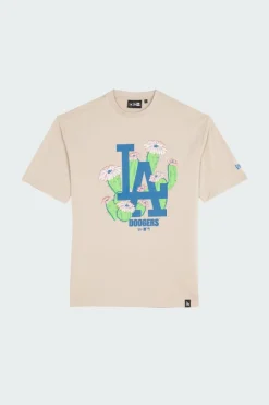 MLB FLORAL LOGO - T-shirt | Beige*NEW ERA Outlet