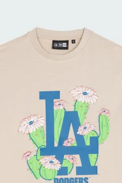 MLB FLORAL LOGO - T-shirt | Beige*NEW ERA Outlet