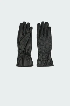 monogram leather - Gants | Noir*DAILY PAPER Discount