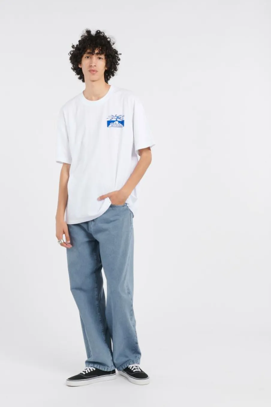 Mount Fuji Dusk - T-shirt | Blanc*EDWIN New