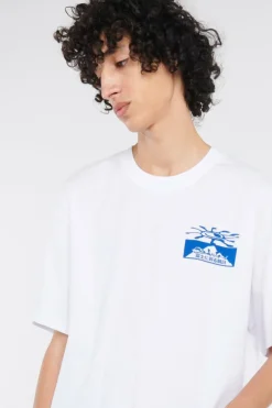 Mount Fuji Dusk - T-shirt | Blanc*EDWIN New