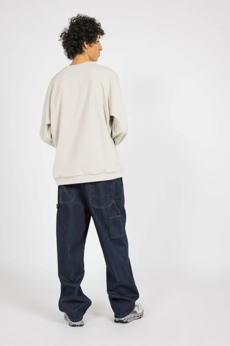 M's Micro D Crewneck - Sweatshirt | Beige*PATAGONIA New