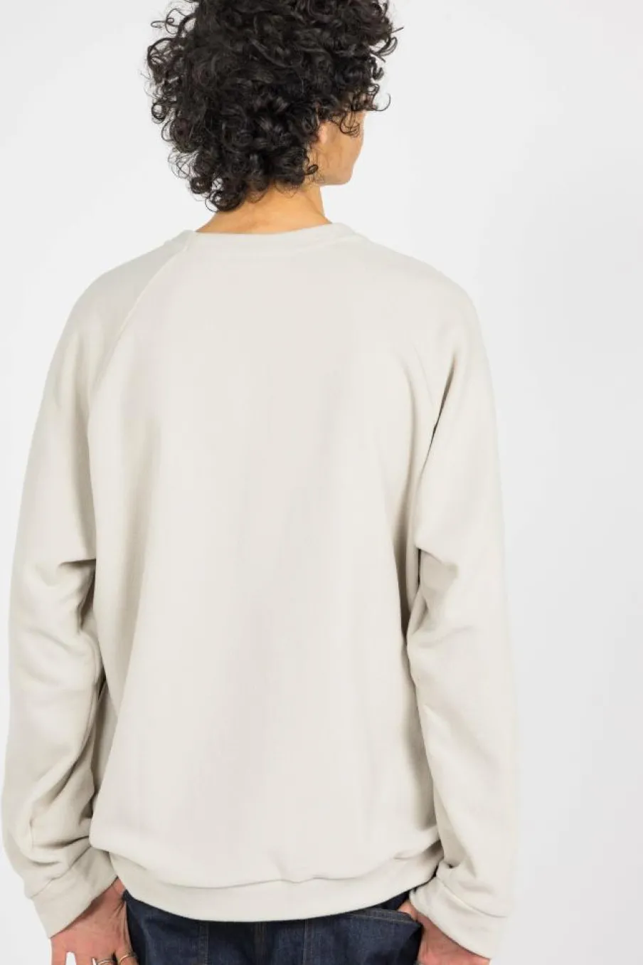 M's Micro D Crewneck - Sweatshirt | Beige*PATAGONIA New