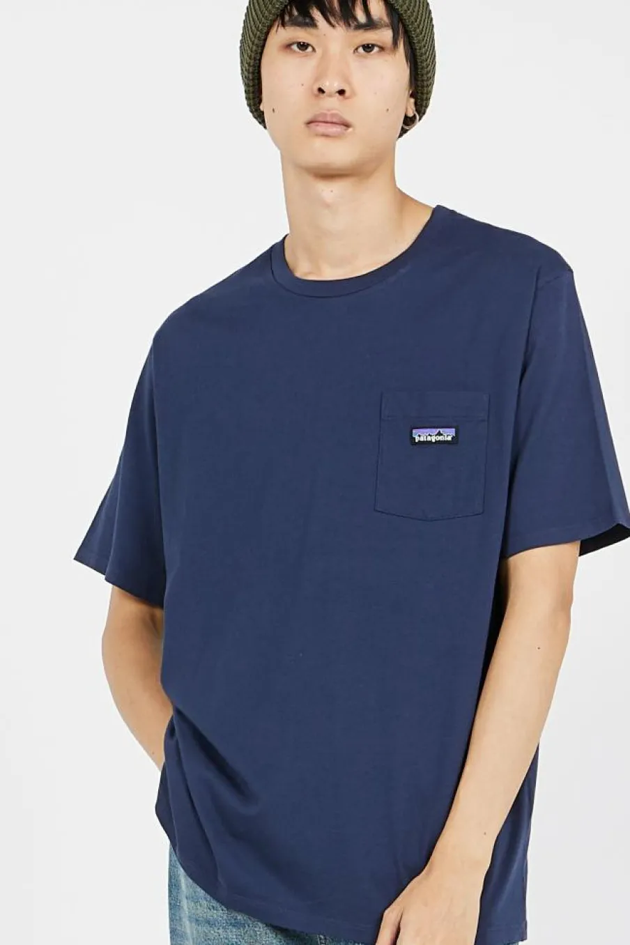 M's Regenerative Organic - T-shirt | Bleu*PATAGONIA Clearance