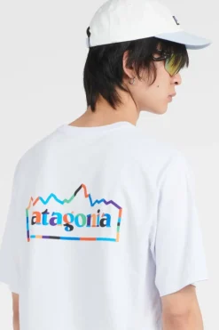 M's Unity Fitz Responsibili-Tee - T-shirt | Blanc*PATAGONIA
