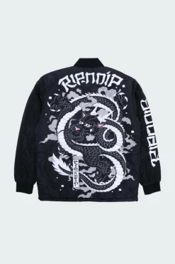 MYSTIC JERM QUILT - Veste | Noir*RIPNDIP