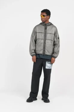 NADA SHELL PRIMALOFT® HOODED JACKET - Doudoune | Gris*C.P. COMPANY Hot
