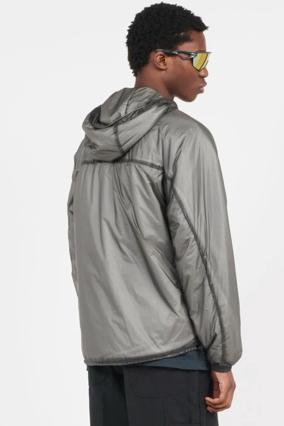 NADA SHELL PRIMALOFT® HOODED JACKET - Doudoune | Gris*C.P. COMPANY Hot