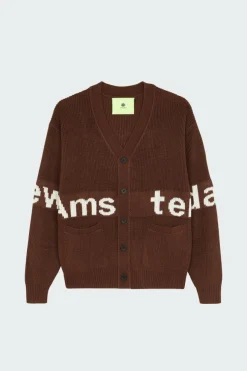 NAME CARDIGAN - Gilet | Marron*NEW AMSTERDAM SURF ASSOCIATION Clearance