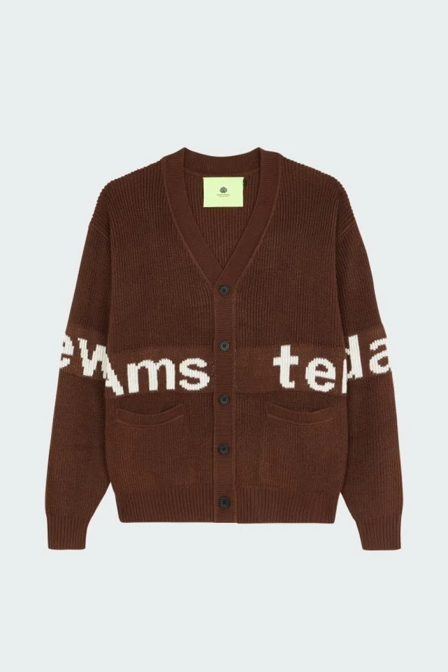 NAME CARDIGAN - Gilet | Marron*NEW AMSTERDAM SURF ASSOCIATION Clearance