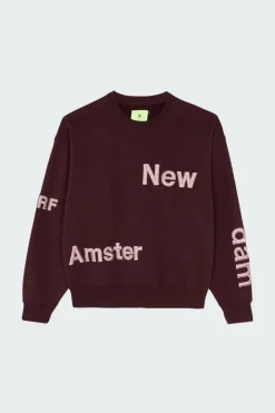 NAME CREW - Sweatshirt | Rouge*NEW AMSTERDAM SURF ASSOCIATION Best