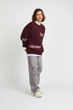 NAME CREW - Sweatshirt | Rouge*NEW AMSTERDAM SURF ASSOCIATION Best