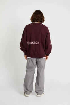 NAME CREW - Sweatshirt | Rouge*NEW AMSTERDAM SURF ASSOCIATION Best