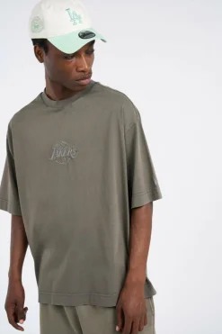 NBA WASHED BOX TEE - T-shirt | Gris*NEW ERA Hot