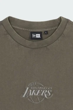 NBA WASHED BOX TEE - T-shirt | Gris*NEW ERA Hot