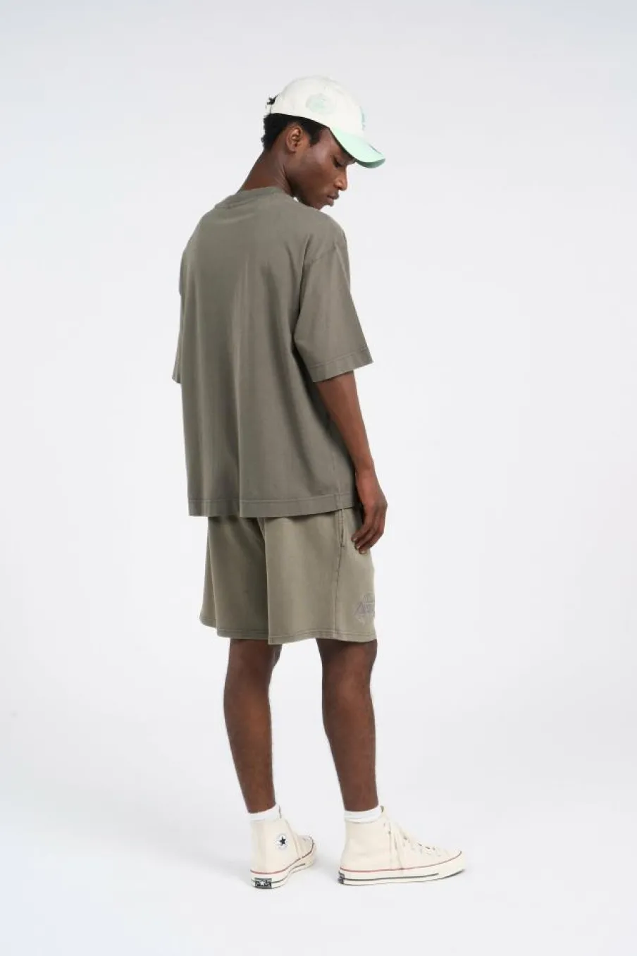 NBA WASHED BOX TEE - T-shirt | Gris*NEW ERA Hot