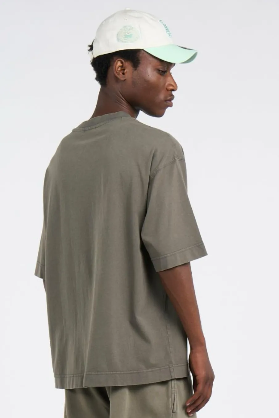 NBA WASHED BOX TEE - T-shirt | Gris*NEW ERA Hot
