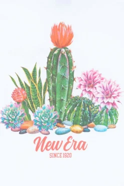 NE CACTUS GRAPHI - T-shirt | Blanc*NEW ERA Clearance