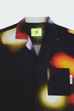 NIGHT LIGHT - Chemise | Noir*NEW AMSTERDAM SURF ASSOCIATION Clearance