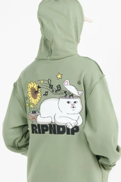 NO MUSIC NO - Hoodie | Vert*RIPNDIP Sale