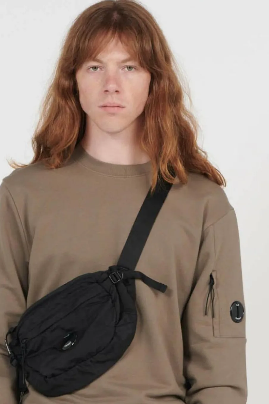 NYLON B CROSSBODY PACK - Sac banane | Noir*C.P. COMPANY New