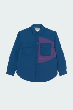 NYLON BRENTWOOD SHIRT - cHEMISE | Bleu*GRAMICCI Best