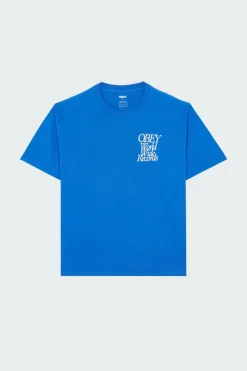 WORLDWIDE RECORDS - T-shirt | Bleu*OBEY New