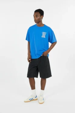 WORLDWIDE RECORDS - T-shirt | Bleu*OBEY New