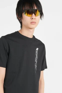 ODOM DIGITAL RAIN JERSEY - T-shirt | Noir*K-WAY Sale